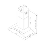 Máy Hút Mùi Malloca Gama K3155.7