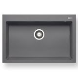 Chậu rửa bát Pyramis Istros 1B Iron Grey