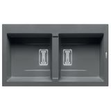 Chậu rửa bát Pyramis Kartesio 2B Iron Grey