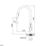 Vòi Rửa Bát Malloca K94C