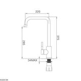 Vòi Rửa Bát Malloca K559-SN
