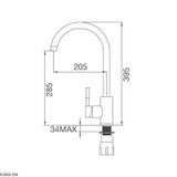 Vòi Rửa Bát Malloca K569-SN