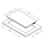 Bếp Từ Hafele HC-I7326B 533.09.989 - 2 vùng nấu xuất xứ Đức