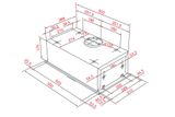 Hút Mùi Âm Tủ Teka GFH 55