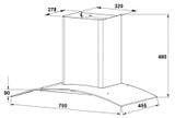 Hút mùi treo tường Spelier SP 655 GV