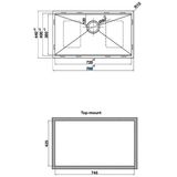 Chậu Rửa Bát Hafele HS24-SSN1S-7644 567.24.467