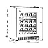 Tủ Rượu Hafele HW-C129FB 533.17.011