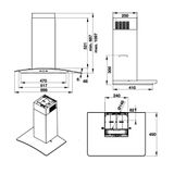 Máy Hút Mùi Hafele HH-WG90B 539.81.185