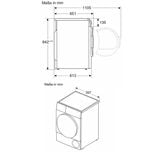 Máy Sấy Quần Áo Bosch Seri 8  WQB245B40 9kg