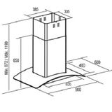 Hút Mùi Đảo Cata ISLA GAMMA 900