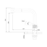 Vòi Rửa Bát Malloca LuxSteel K068-PO