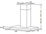Hút mùi treo tường Rosieres RTS7CGXE