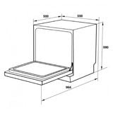 Máy Rửa Bát Hafele HDW-T5531B 538.21.350