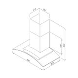 Máy Hút Mùi Malloca MC 9077 LCD