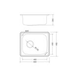 Chậu Rửa Bát 1 Hố Malloca MS 1023