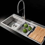 Chậu Rửa Bát 2 Hố Malloca Slide MS 1162R
