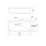 Chậu Rửa Bát 1 Hố Malloca MS 861