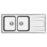 Chậu rửa bát Pyramis Alea 2B 1D Polished