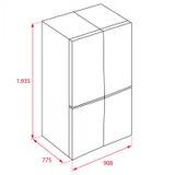 Tủ lạnh 4 cánh Teka RMF 77920 EU SS