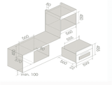 Lò Hấp Kết Hợp Vi Sóng Elica VIRTUS COMBI 645 TFT