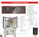 Tủ Lạnh Bosch KFD96APEA Serie 6