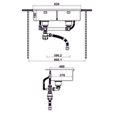 Chậu Hafele - WS R10 HS25-SSN2S-8650 567.94.024: Sự Lựa Chọn Hoàn Hảo Cho Mọi Không Gian Bếp