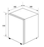 Tủ Lạnh Mini Hafele HC-M48S 568.30.311