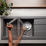 Chậu Rửa Bát 2 Hố Malloca Smart K-500