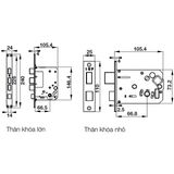 Khóa Điện Tử Hafele EL7200 - 912.05.714