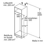 Tủ Mát Âm Toàn Phần Bosch KIR81ADD0