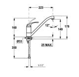 Vòi rửa bát TEKA MTP 913