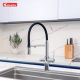 Vòi Rửa 3 Đường Nước Konox Combi Chrome
