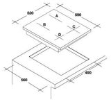 Bếp từ Rosieres RES63E