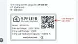 Hút mùi treo tường Spelier SP 655 GV