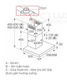 Hút Mùi Bosch DWB97BK61T – Thiết Kế Hiện Đại, Hiệu Suất Ưu Việt Cho Mọi Gian Bếp