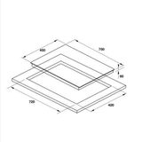 Bếp Từ 2 Vùng Nấu Hafele HC-I752B 536.61.787