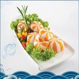 BÁNH BAO CAM - VIÊN SURIMI NHÂN TRỨNG CÁ