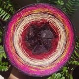  Sợi cầu vồng có kim tuyến (Metallic Yarncake) 