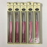  Kim móc Tulip hồng - Tulip ETIMO Rose Steel Crochet Hook with Cushion Grip 