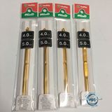  Kim Tulip 2 đầu cán vàng - Tulip Crochet Hook Double pointed 