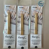  Kim đan Tulip CarryC Long Interchangeable Bamboo Knitting Needles - Kim lẻ 