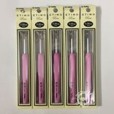  Kim móc Tulip hồng - Tulip ETIMO Rose Steel Crochet Hook with Cushion Grip 