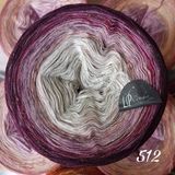  Sợi cầu vồng có kim tuyến (Metallic Yarncake) 