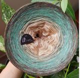  Sợi cầu vồng có kim tuyến (Metallic Yarncake) 