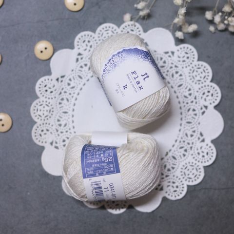  Hamanaka - Flax linen & cotton (loại dành cho đan) 