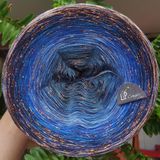  Sợi cầu vồng có kim tuyến (Metallic Yarncake) 