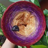  Sợi cầu vồng có kim tuyến (Metallic Yarncake) 