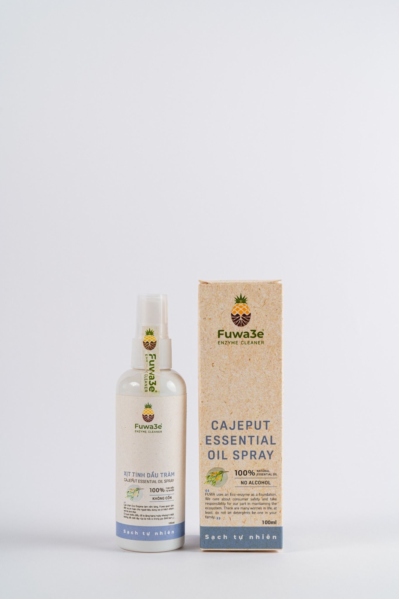  Xịt Tinh Dầu Tràm Fuwa3e (Cajeput Essential Oil Spray) 