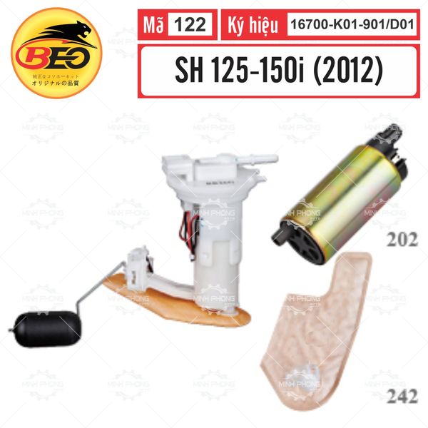 Bộ bơm xăng Beo SH 125-150 (2012) - 122