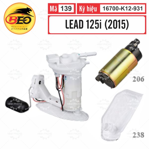 Bộ bơm xăng Beo LEAD 125i (2015) - 139